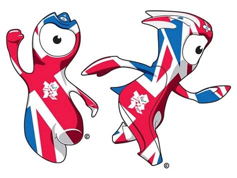 Olympic mascots graphics
